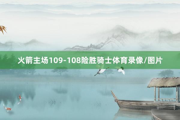 火箭主场109-108险胜骑士体育录像/图片
