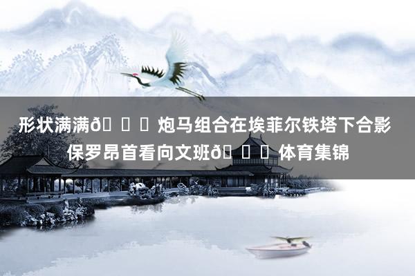 形状满满👀炮马组合在埃菲尔铁塔下合影 保罗昂首看向文班😉体育集锦