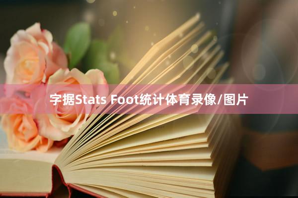 字据Stats Foot统计体育录像/图片