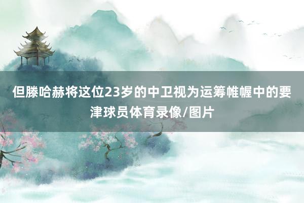 但滕哈赫将这位23岁的中卫视为运筹帷幄中的要津球员体育录像/图片