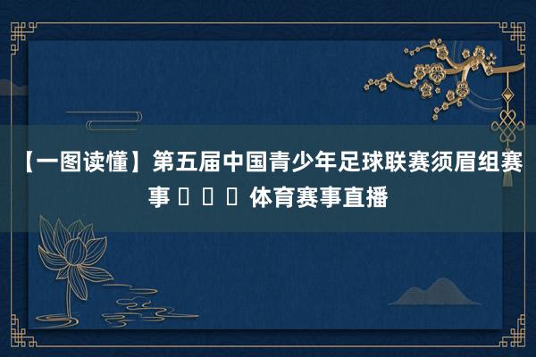 【一图读懂】第五届中国青少年足球联赛须眉组赛事 ​​​体育赛事直播