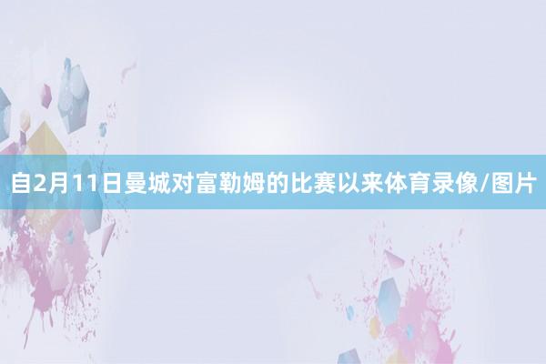 自2月11日曼城对富勒姆的比赛以来体育录像/图片