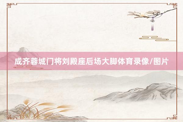 成齐蓉城门将刘殿座后场大脚体育录像/图片