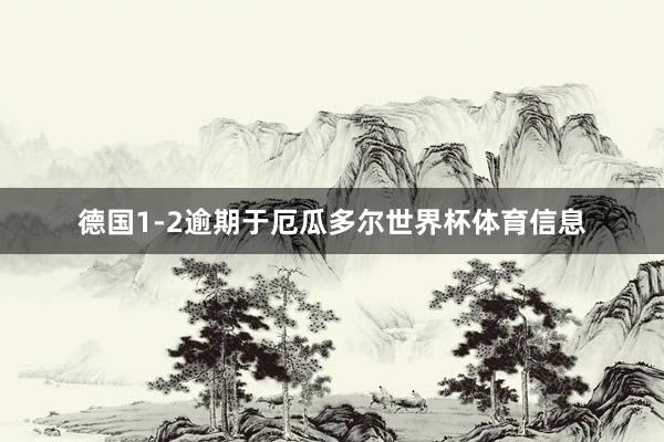 德国1-2逾期于厄瓜多尔世界杯体育信息